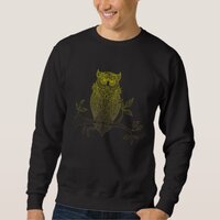 Wise Bird Forest Owl Sweatshirt