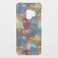 Owl in crown uncommon samsung galaxy s9 case