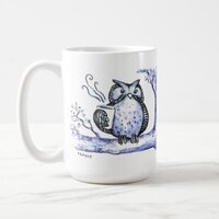 Owl Night Long Coffee Mug