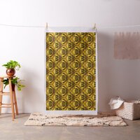 Shamanic Night Owl Mosaic Pattern + your idea Fabric