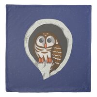 Selene the Owl Duvet Cover