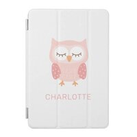 'Pink Owl', cute customized  iPad Mini Cover