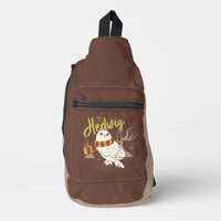 Hedwig Whimsical Forest Drawing Sling Bag