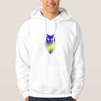 Owl Mark Stylish Hoodie