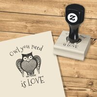 Owl you Need Rubber Stamp
