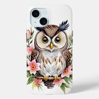 Cute Brown Owl  iPhone / iPad case