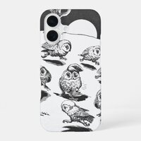 Moonlight Owls, Louis Wain iPhone 16 Case