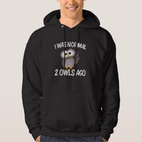 Owl For Men Women Boys Girls Nocturnal Bird Owl Hoodie