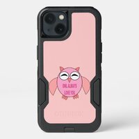 Cute Love Message Owl Phone Case