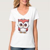 Beautiful Kawaii Style Owl Cartoon-77038 Hoodie T-Shirt