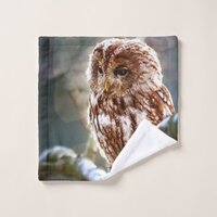 Owl Wash Cloth