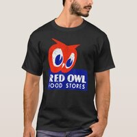 Vintage Red Owl Groceries Defunct Grocery Store T-Shirt
