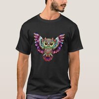 Psychedelic Owl T-Shirt