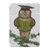 Owl Reading On Branch iPad Mini Cover