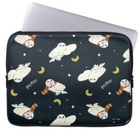 Hedwig Nighttime Moonlight Pattern Laptop Sleeve