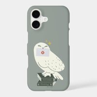 Hedwig With Letter Whimsical Drawing iPhone 17 Case