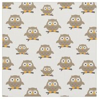 Owls Fabric