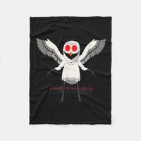 Owl In The Forest Kids 99 Nights Halloween Y Video Fleece Blanket