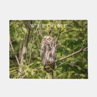 Barred Owl of the Hudson Valley Doormat