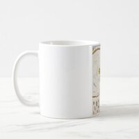 Great Gray Owl funny owl watercolor face Coffee Mug