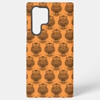 Owl (orange) - Samsung Case