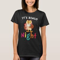 It's Bingo Night  Cute Owl Bingo T-Shirt