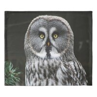 The Great Grey Owl kccna Duvet Cover