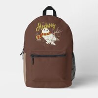 Hedwig Whimsical Forest Drawing Printed Backpack