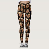 Funny owls  leggings