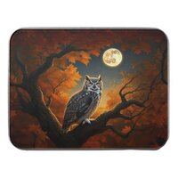 Great Horned Owl in Autumn Jigsaw Puzzle