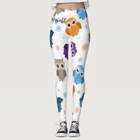 Be Unstoppable Owls Leggings