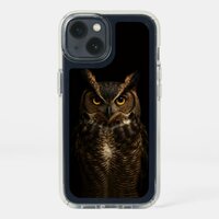 Black 4 Luxe Presidio iPhone 13, Golden Eye Owl Speck iPhone 13 Case