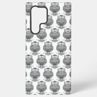 Owl (white) - Samsung (S22 Ultra) Case