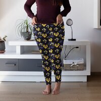 Yellow Owls Leggings