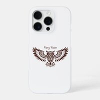 Phoenix Owl – Fiery Vision iPhone 16 Pro Case