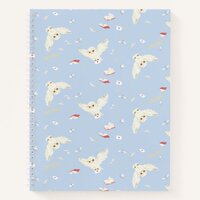 Hedwig Owl Post Letters and Books Pattern