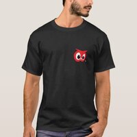 Red Owl Food Stores - Black T-Shirt - Pocket Logo
