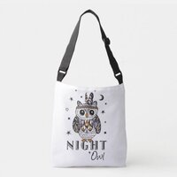 Night Owl  Crossbody Bag