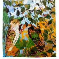 Two owls Shower Curtain