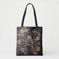 Owl Fabric Design #1 Tote Bag