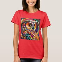 Pop Art Owl #1 T-Shirt
