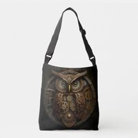 Clockwork Owl Crossbody Bag