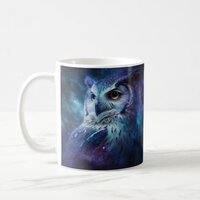 Galaxy Owl Coffee Mug
