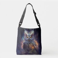 Ethereal Spirit Owl Crossbody Bag