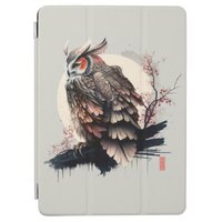 Japanese Samurai Owl iPad Air Cover