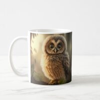Adorable Baby Owl Coffee Mug