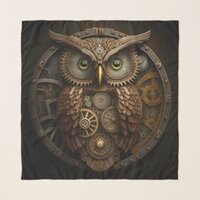 Clockwork Owl Scarf