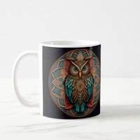 Mandala Owl #2 Coffee Mug