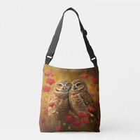 Burrowing Owls in Love Crossbody Bag