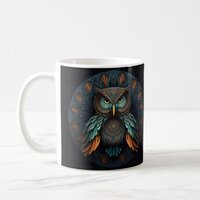 Mandala Owl #1 Coffee Mug